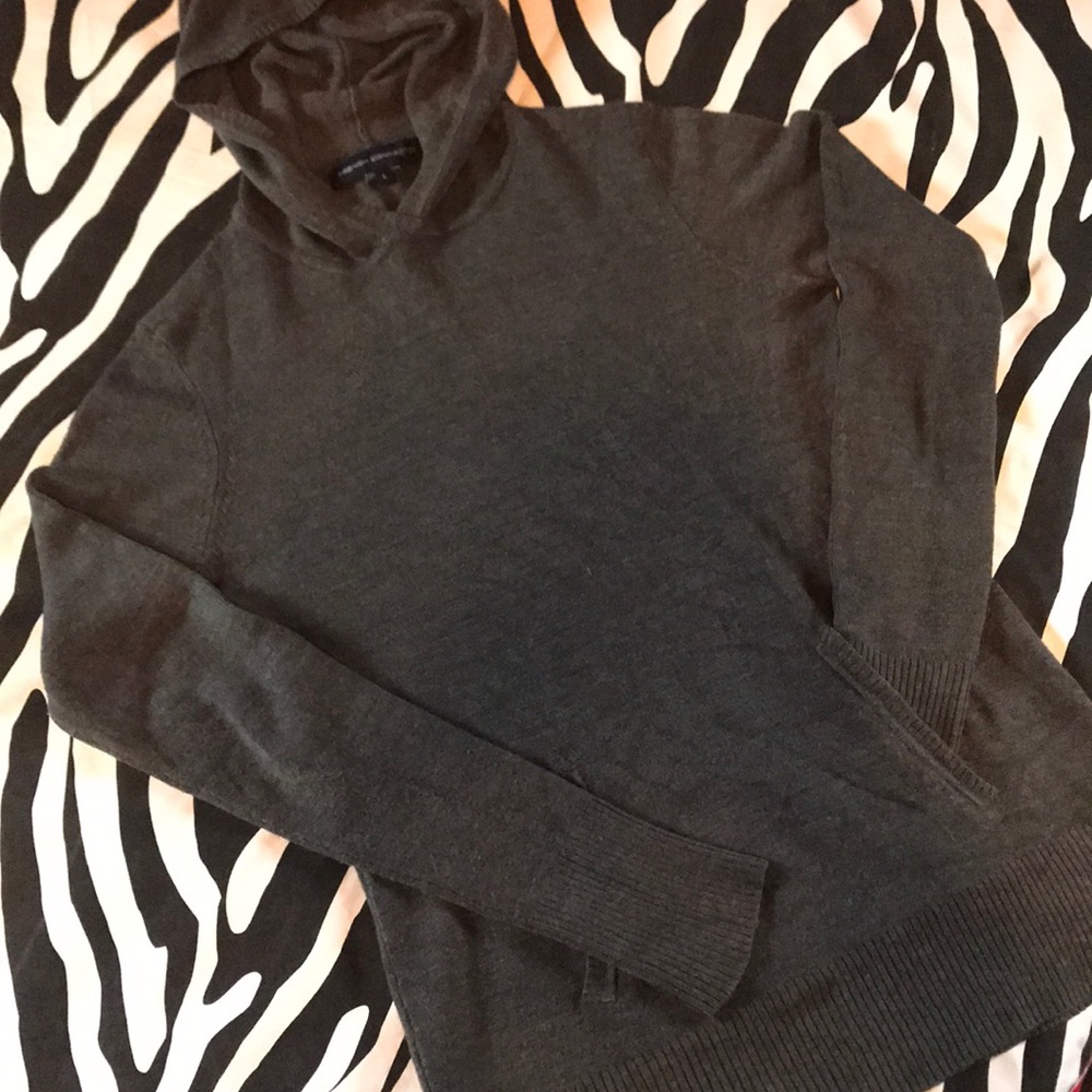 Grey French Connection sweater hoodie